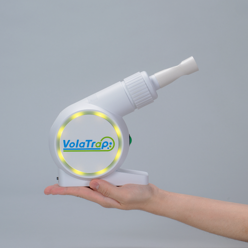 ハンドヘルド型の呼気サンプラー「VolaTrap&reg;」