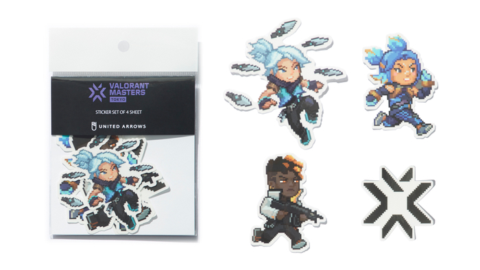 VALORANT ステッカー(MASTERS-TOKYO&times;UNITED-ARROWS)JETT
