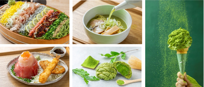 お茶の間食堂やスイーツ・ベーカリー　メニュー一例