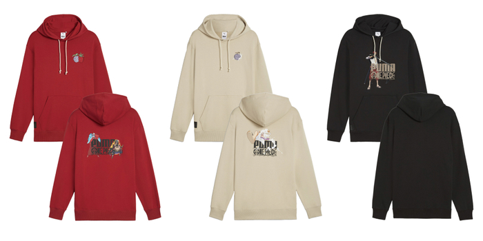 ＜メンズ PUMA &times; ワンピース フーディ　画像＞