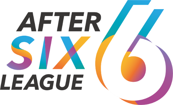 社会人eスポーツリーグ「AFTER 6 LEAGUE™」 ロゴ