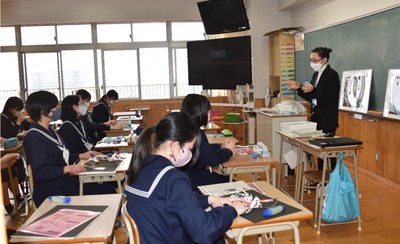 令和4年度(2022年度)に実施した出張講義の様子
