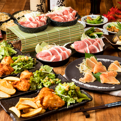 薩摩知覧どり&times;サムギョプサルで忘年会『4,000円プラン』お手頃！唐揚げやチャーハン/飲み放題付