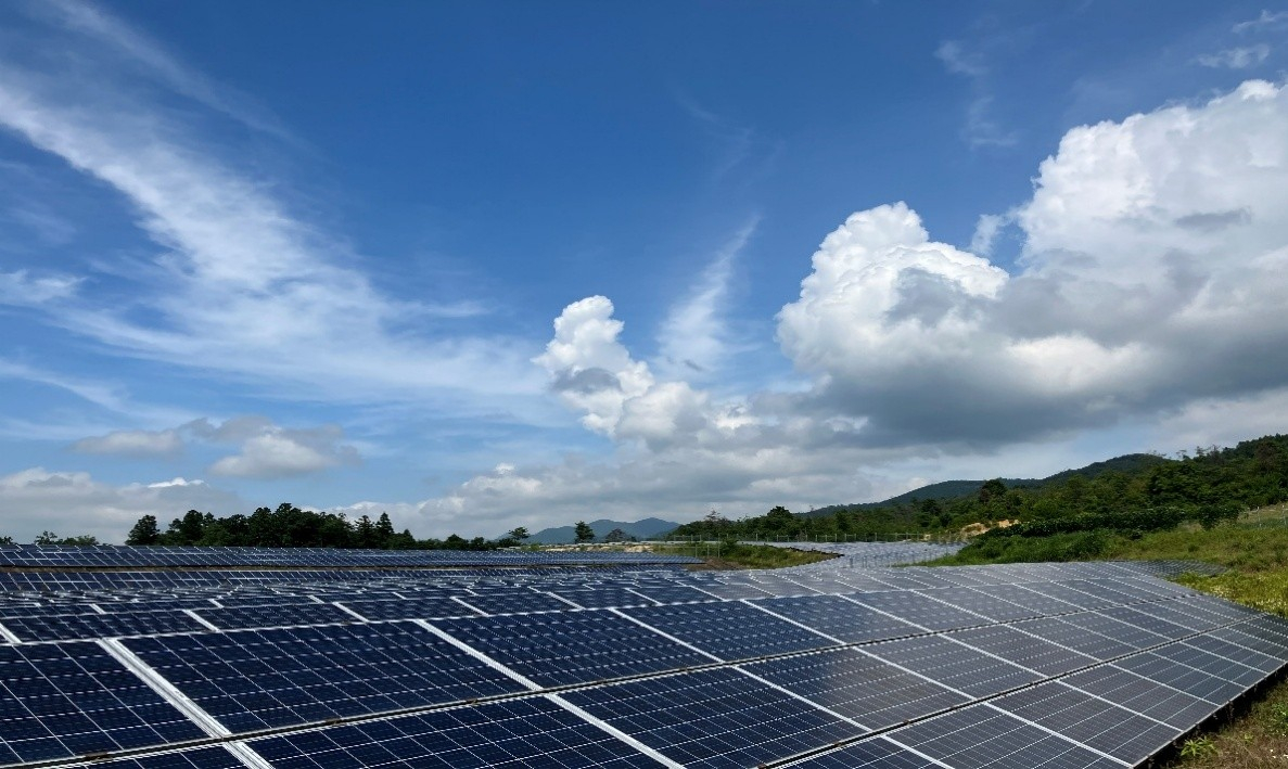 取得した太陽光発電所（京都府）