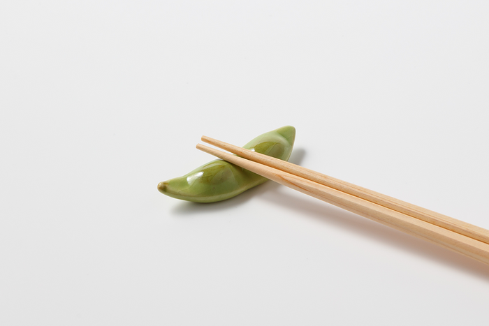 箸置き｜ながおか・にいがたの野菜果物 黒崎茶豆(枝豆)モチーフ