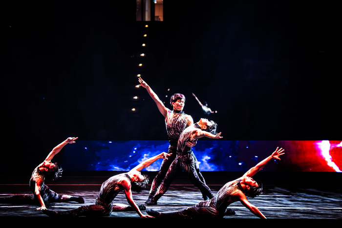 ぴったりと息の合った技を披露した団体演技（&copy;Daniel Heydt）