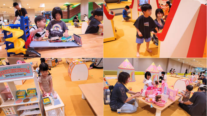 ～子どもの遊び方を優先したゾーン(イメージ)～