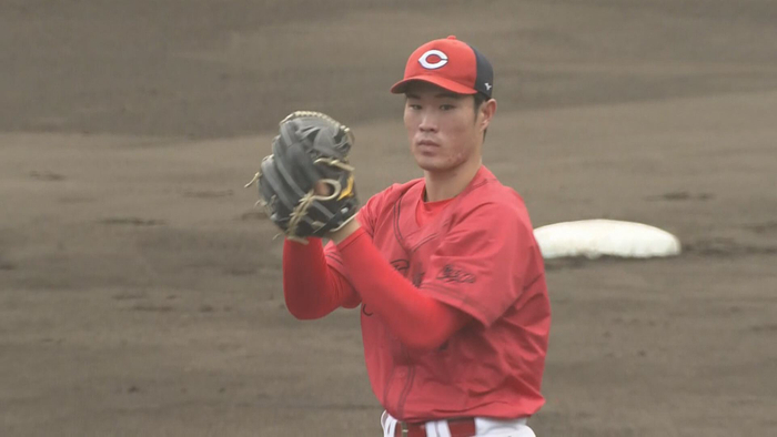 斉藤優汰投手（広島東洋カープ）