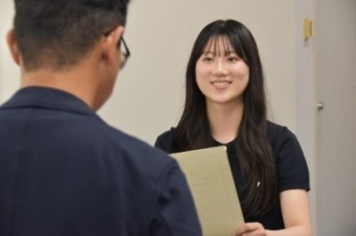 総合1位 春日井琉楓さん(経営学部3年)