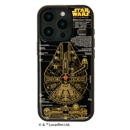 FLASH M-FALCON 基板アート iPhone 16Pro ケース