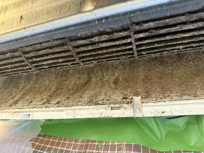 エアコン汚れの様子