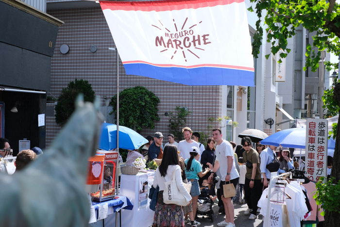 目黒通りがマルシェ会場に！