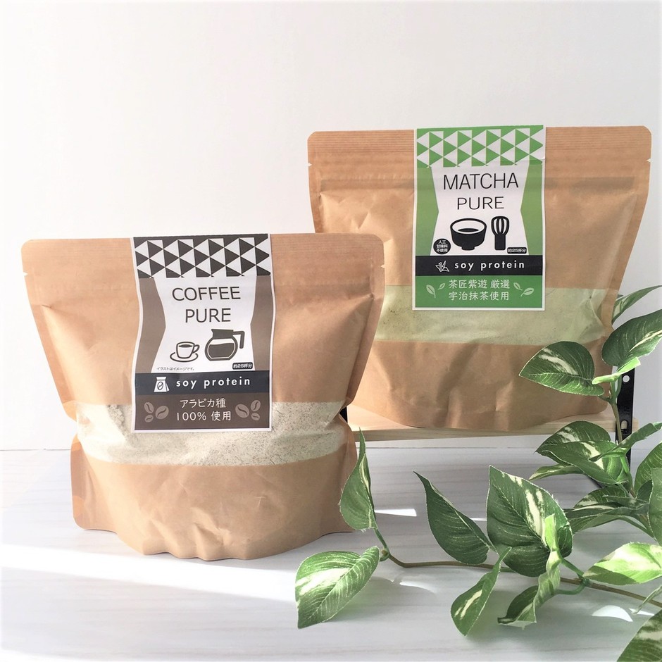 MATCHA PURE & COFFEE PURE