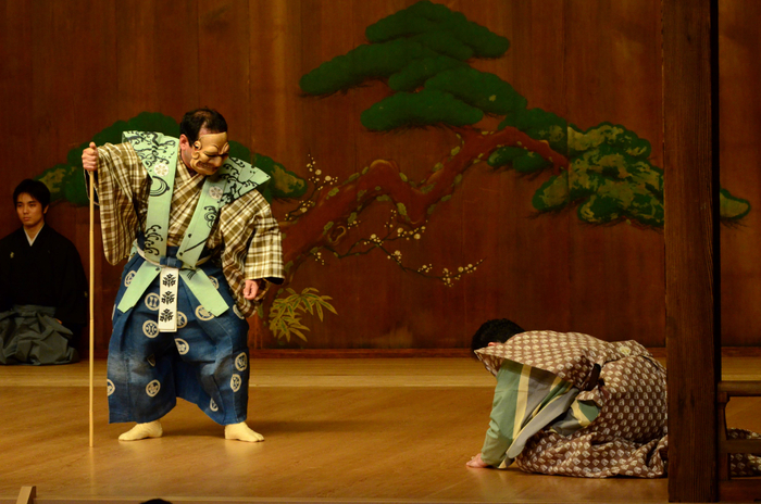 狂言「清水」(和泉流) 撮影:神田佳明
