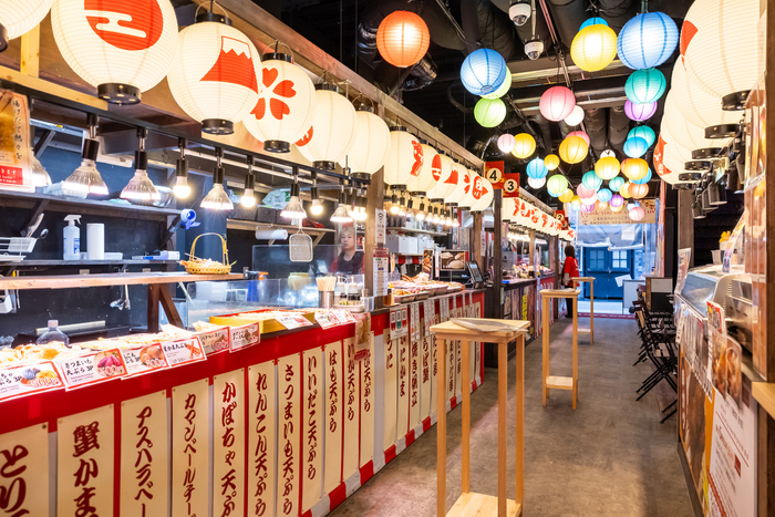 屋台村店鋪内観