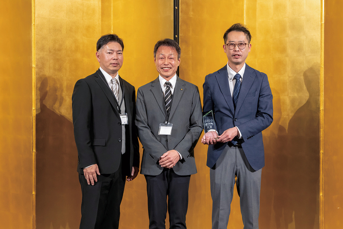 受賞式の様子