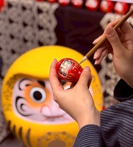 幸せだるま製造工程2