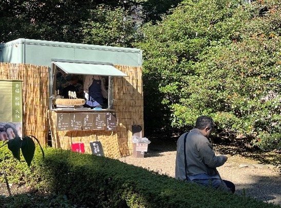 臨時売店（昨年の様子）