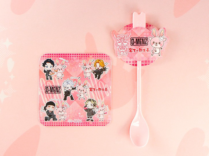 【特典】O-MENZ&times;イワシカちゃん コースターとマーカー