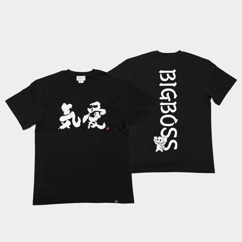 (気愛Tシャツ)左:表、右:裏