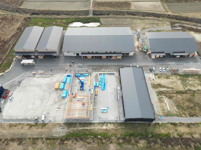 丹波篠山工場  全景(既存・新規エリア)