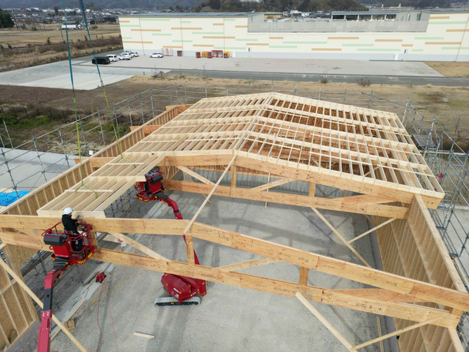 丹波篠山工場 第3期工事 加工棟(1)