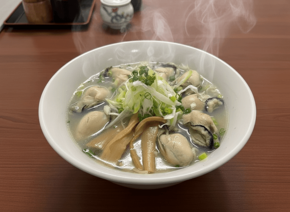 濃厚牡蠣らーめん|販売価格:1,500円(税込)