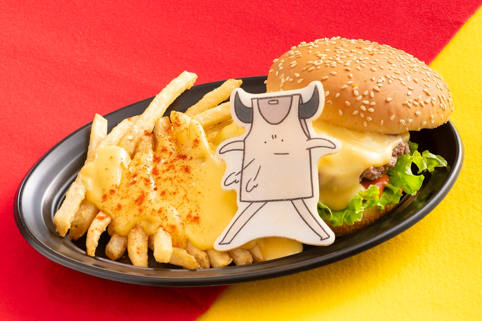 チーズと癒着！ヤバヤバチーズバーガー