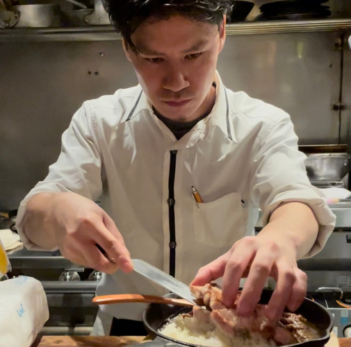 イタリアン出身のシェフ　