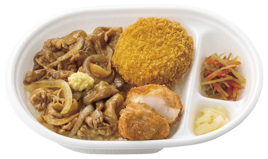 得弁ランチシリーズ しょうが焼き得弁550ランチ 510円(税込550円)