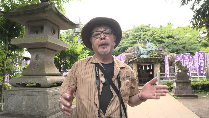 昭和探訪では、なぎら健壱さんが江の島を巡ります