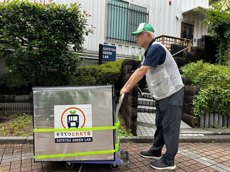 配送の様子