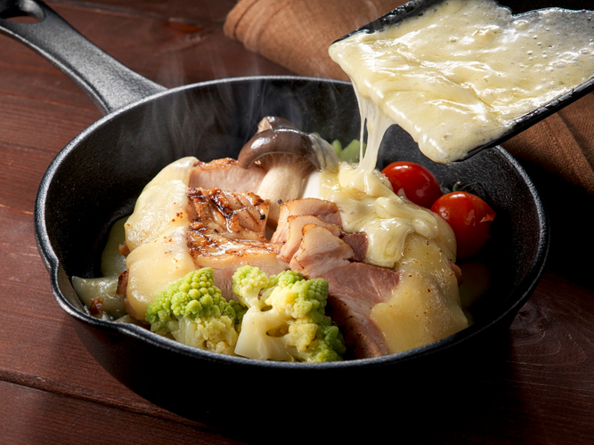 山の恵みグリル とろけるラクレット