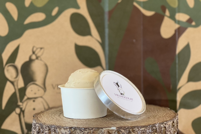 ▲万博でも好評を博したヴィーガンジェラート