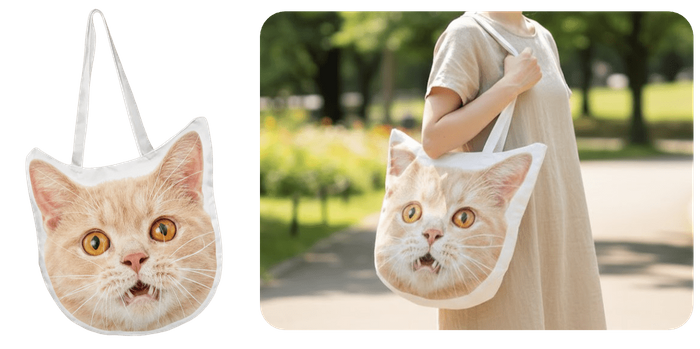 うちの子のBIG顔 トートバッグコース