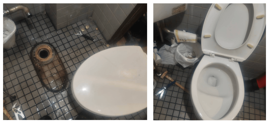 トイレ施工