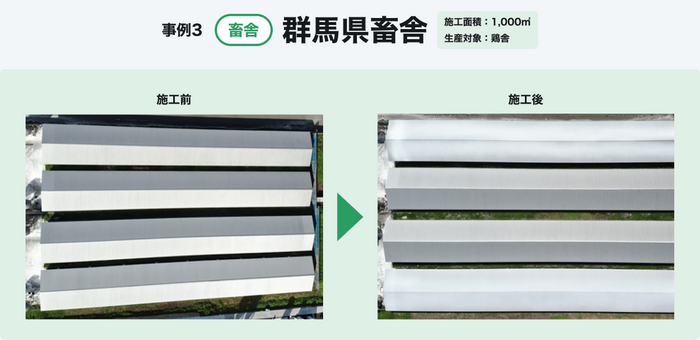 事例3：群馬県畜舎(鶏舎)