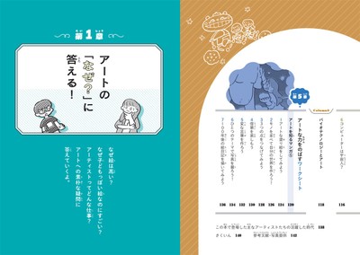 『小学生からはじめる アート入門』もくじ③