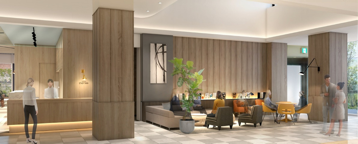 ロビー　イメージパース