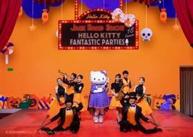 【三宮から約40分】準備は良い？淡路島でハローキティとLet‘s dance！
HELLO KITTY SHOW BOX秋公演 
『Hello Kitty Swinging　Party‼ ～Halloween Swing～』　10月1日開催