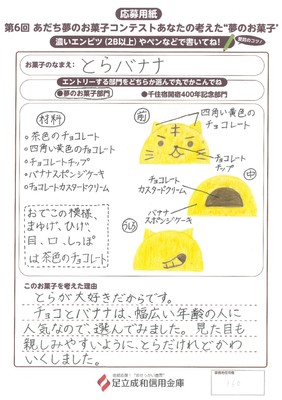 応募いただいた作品の例