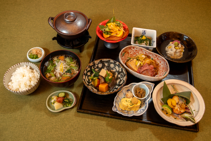 ▲『京ばんざい御膳 (松) 』