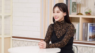 田中美久さん・VTRを見ている様子