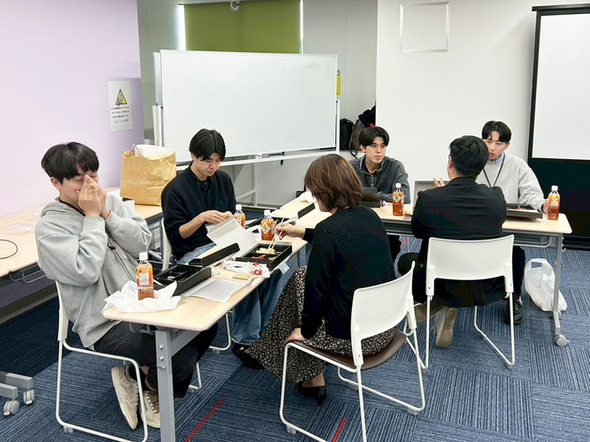 懇親会