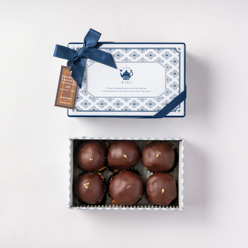 完熟南高梅のトリュフチョコレート6個入