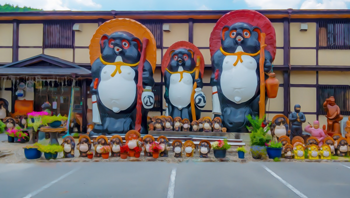 信楽陶苑たぬき村