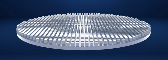 図. メタレンズの製品画像