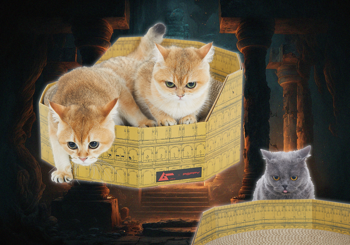 古代猫帝国のコロッセオ爪とぎ &yen;4,990（税込）