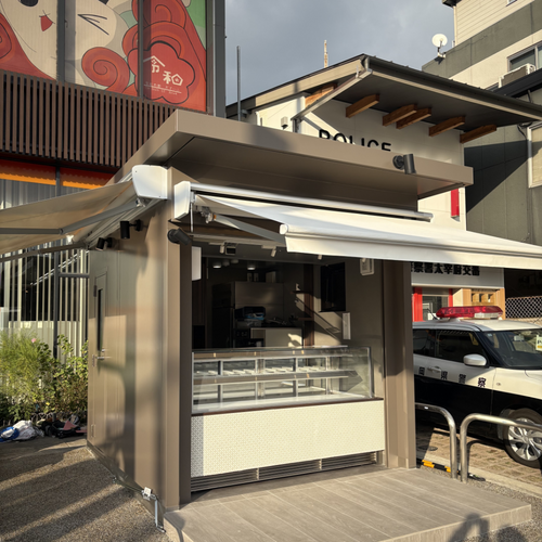 店舗外観工事完了