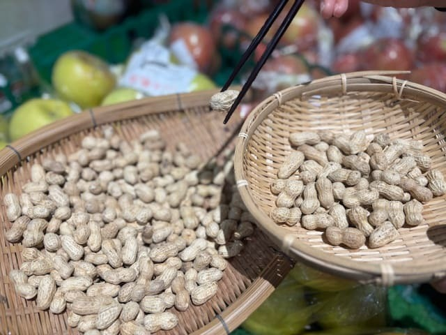 元旦から&ldquo;落花生&rdquo;に全集中！